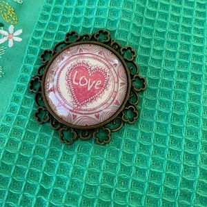 “Love” Lorena pendant